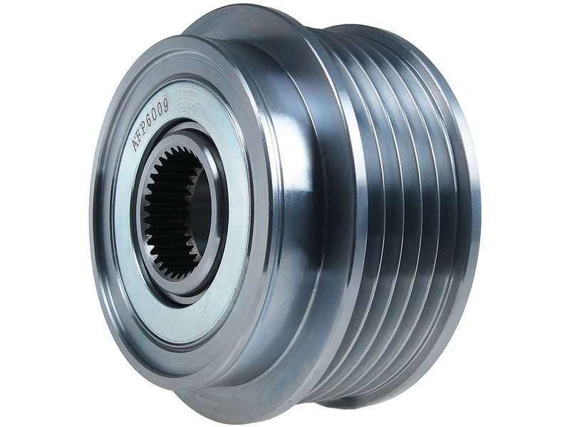 Alternator freewheel pulley