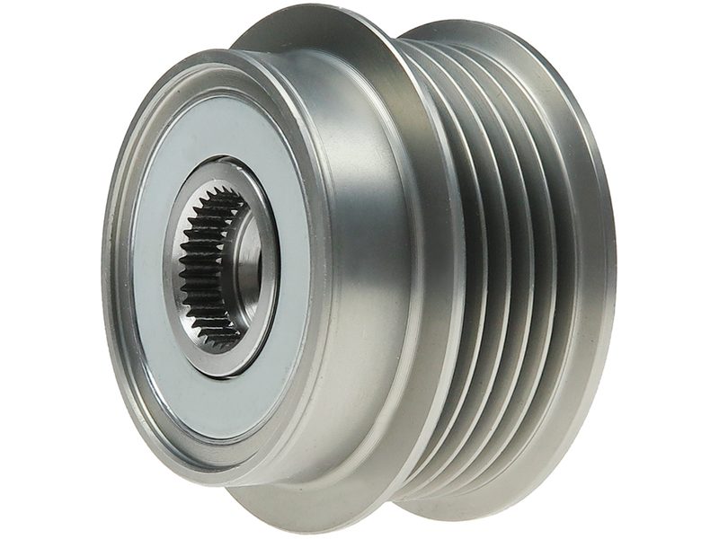 Alternator freewheel pulley