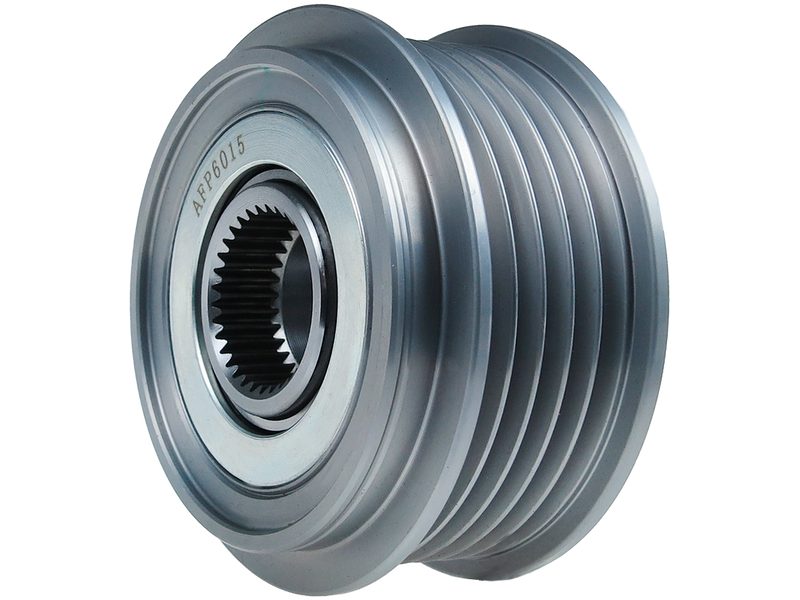 Alternator freewheel pulley