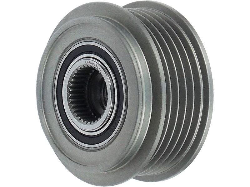 Alternator freewheel pulley