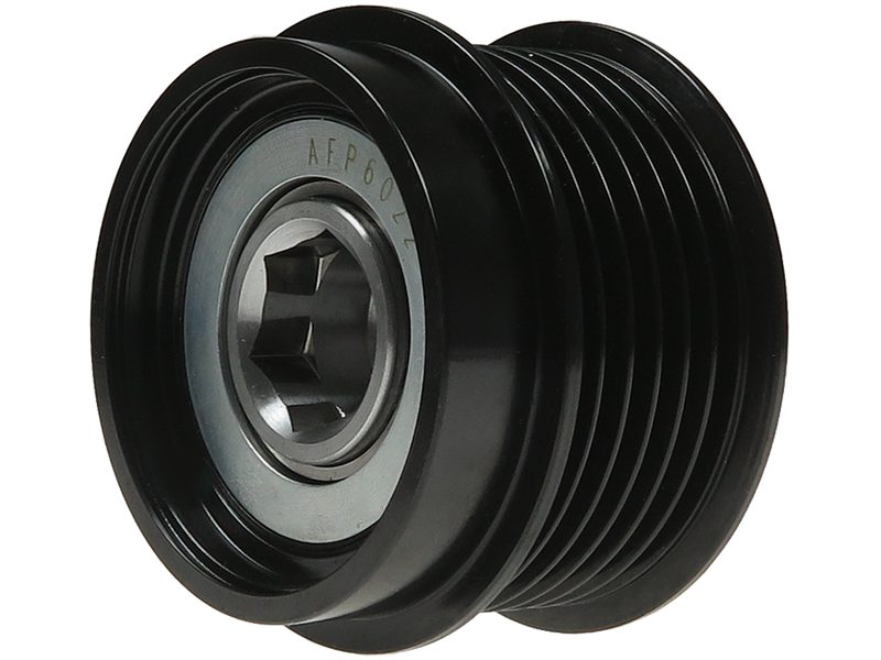 Alternator freewheel pulley