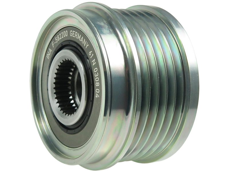 Alternator freewheel pulley