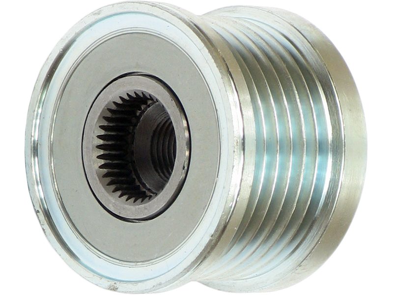 Alternator freewheel pulley