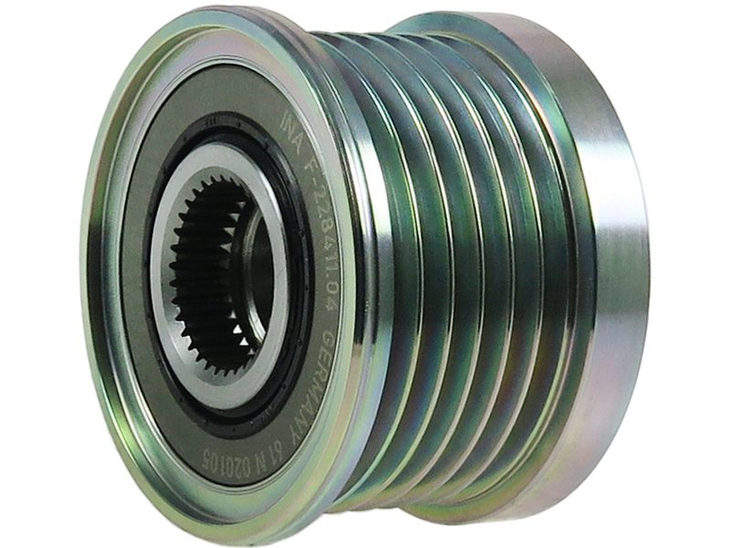 Alternator freewheel pulley