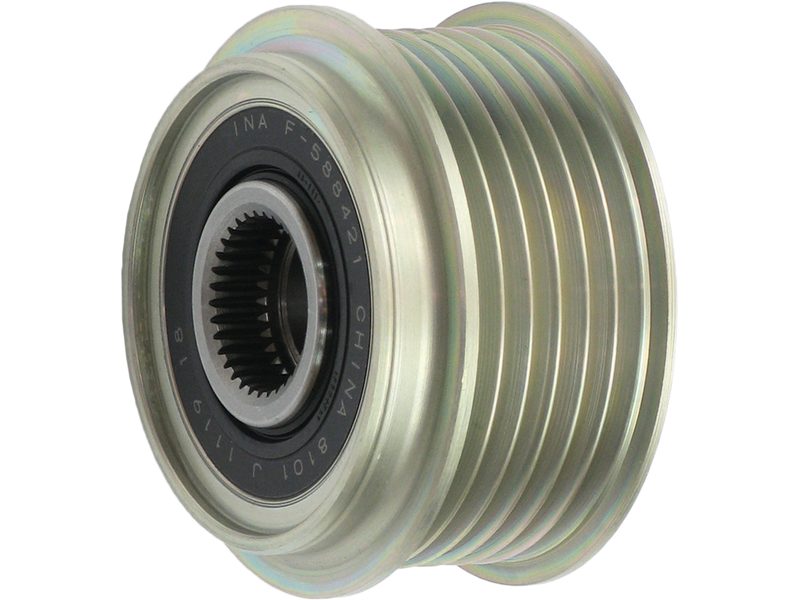 Alternator freewheel pulley