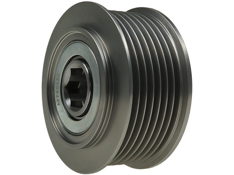 Alternator freewheel pulley