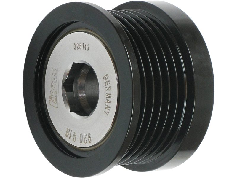 Alternator freewheel pulley