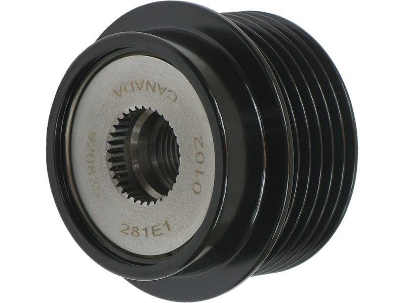 Alternator freewheel pulley