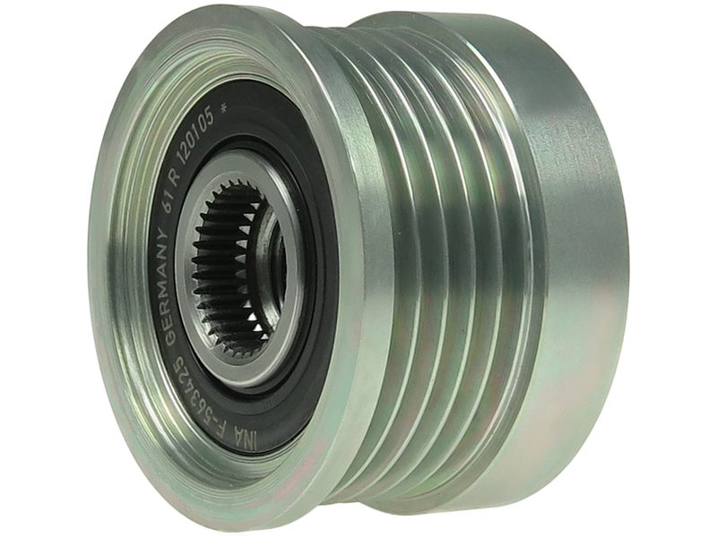 Alternator freewheel pulley