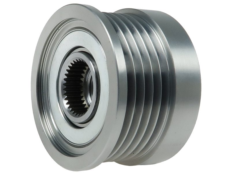 Alternator freewheel pulley