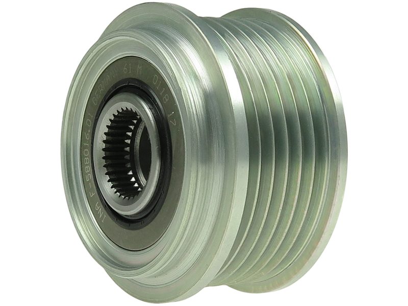 Alternator freewheel pulley