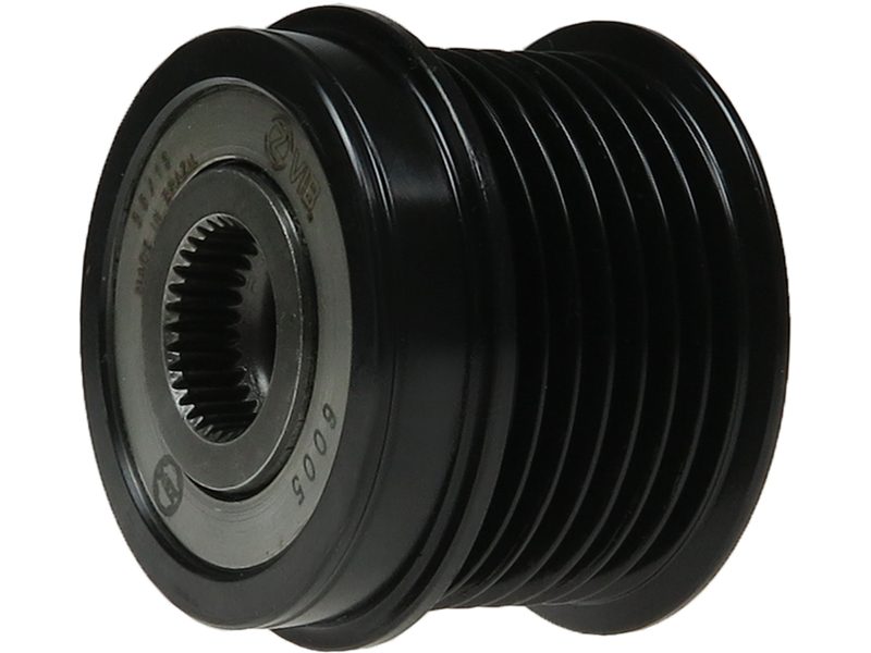 Alternator freewheel pulley