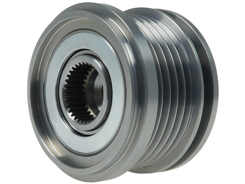 Alternator freewheel pulley