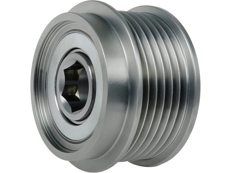Alternator freewheel pulley