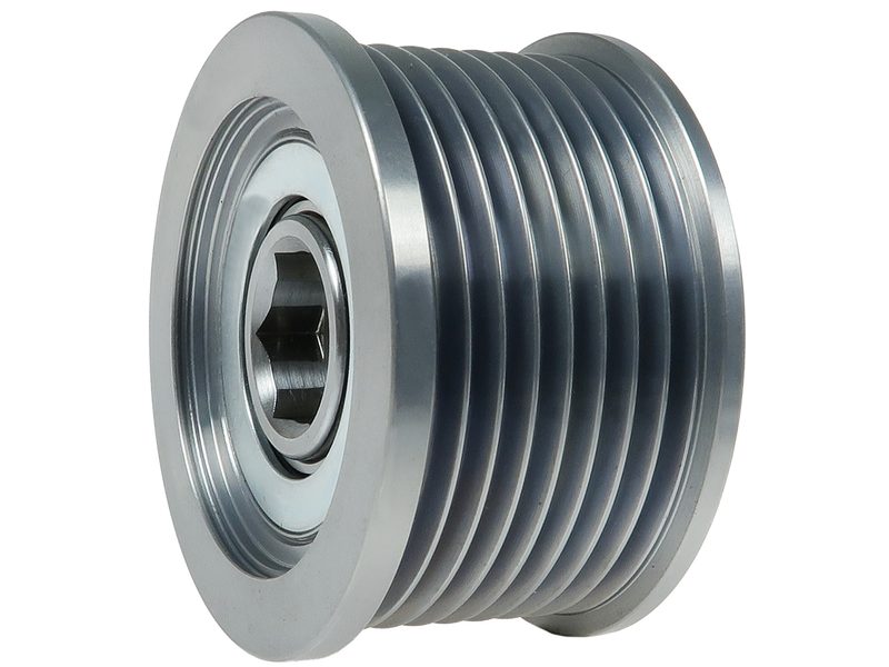 Alternator freewheel pulley