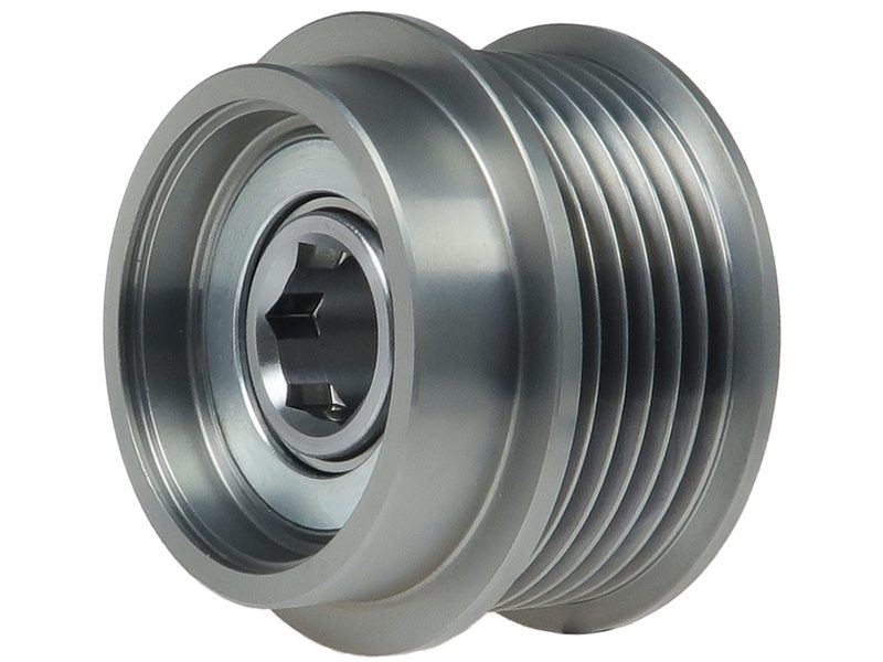 Alternator freewheel pulley