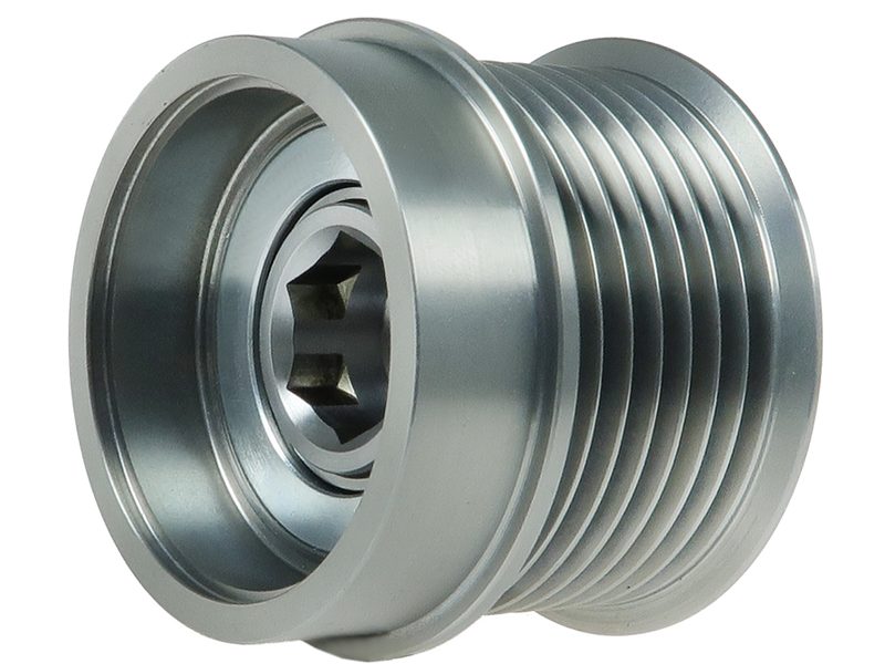 Alternator freewheel pulley
