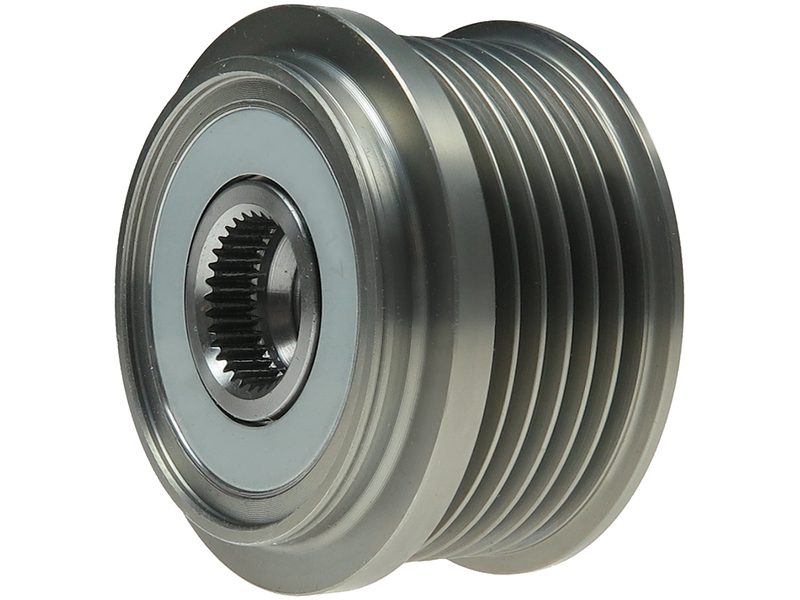 Alternator freewheel pulley