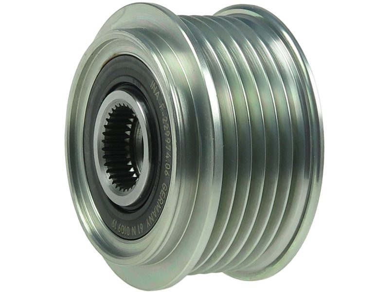 Alternator freewheel pulley