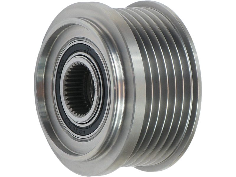 Alternator freewheel pulley
