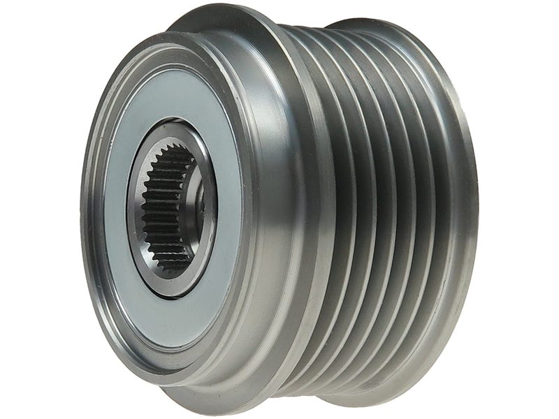 Alternator freewheel pulley