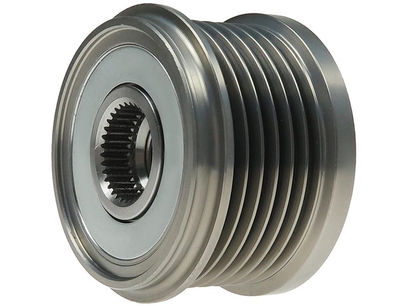 Alternator freewheel pulley