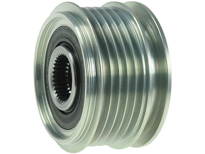 Alternator freewheel pulley