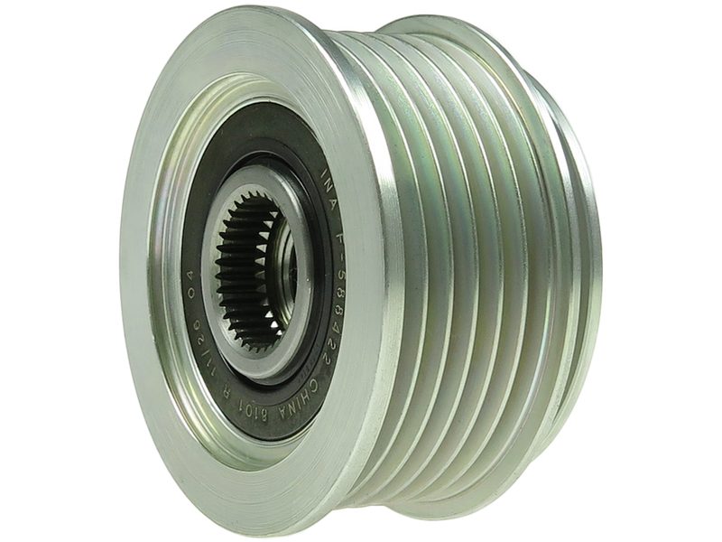 Alternator freewheel pulley