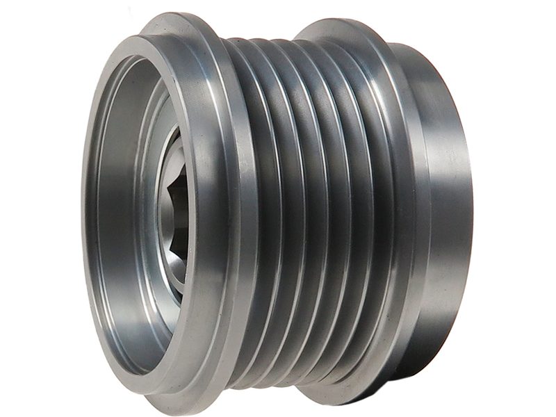 Alternator freewheel pulley