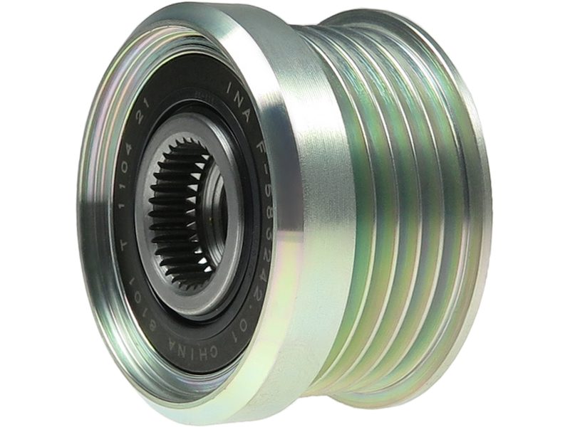 Alternator freewheel pulley