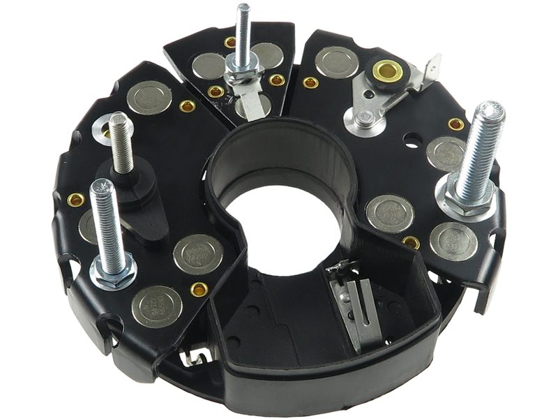 Alternator rectifier bridge