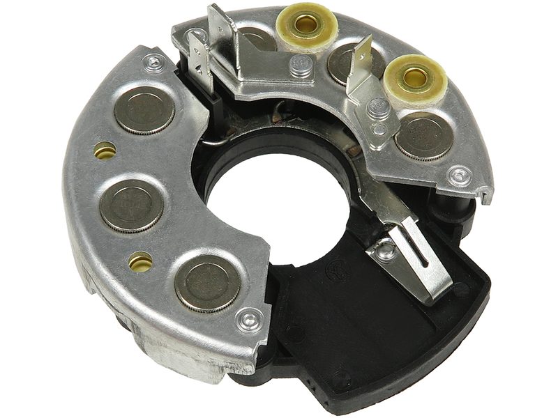 Alternator rectifier bridge
