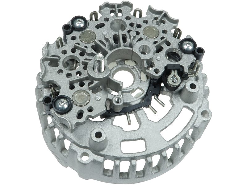 Alternator diode-side bracket