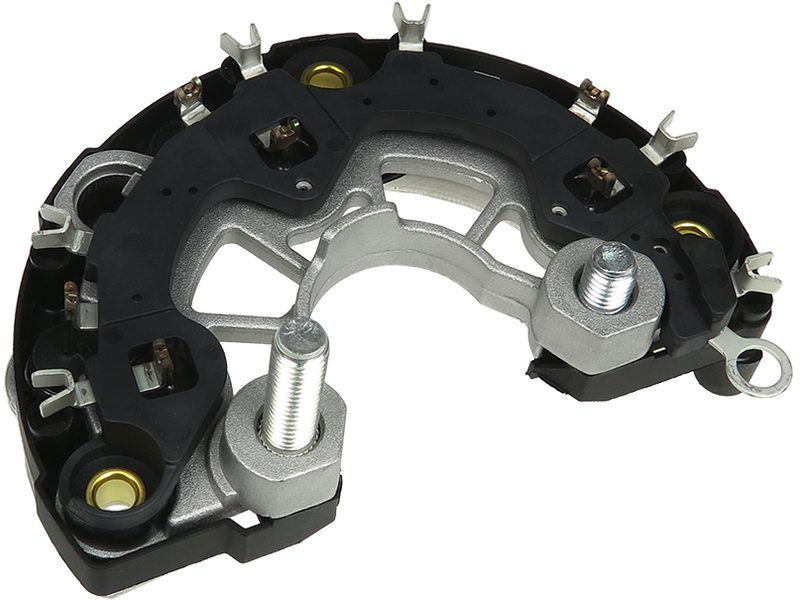 Alternator rectifier bridge