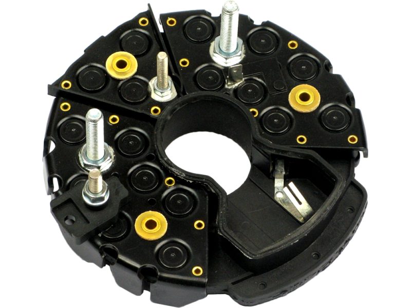 Alternator rectifier bridge
