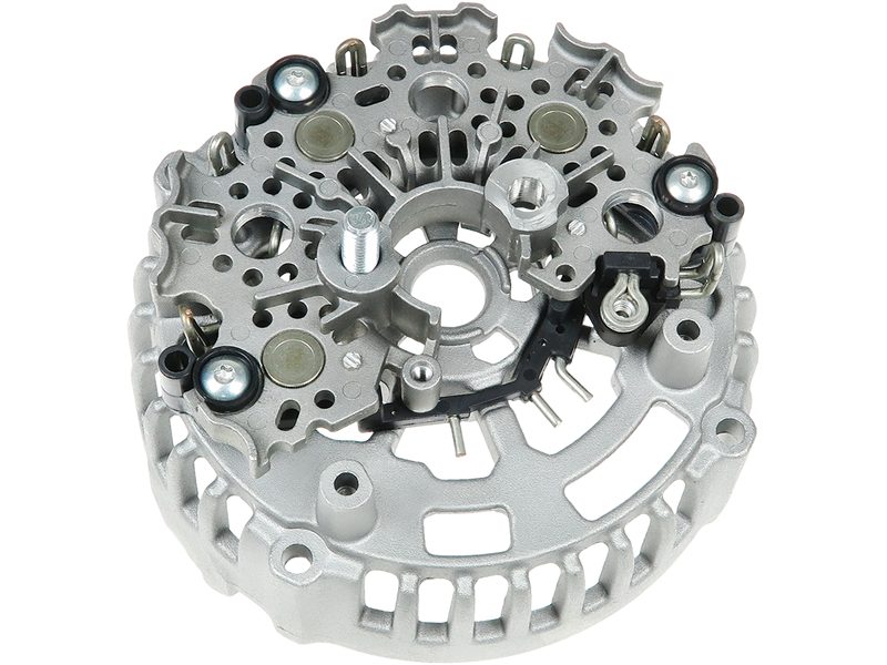 Alternator diode-side bracket