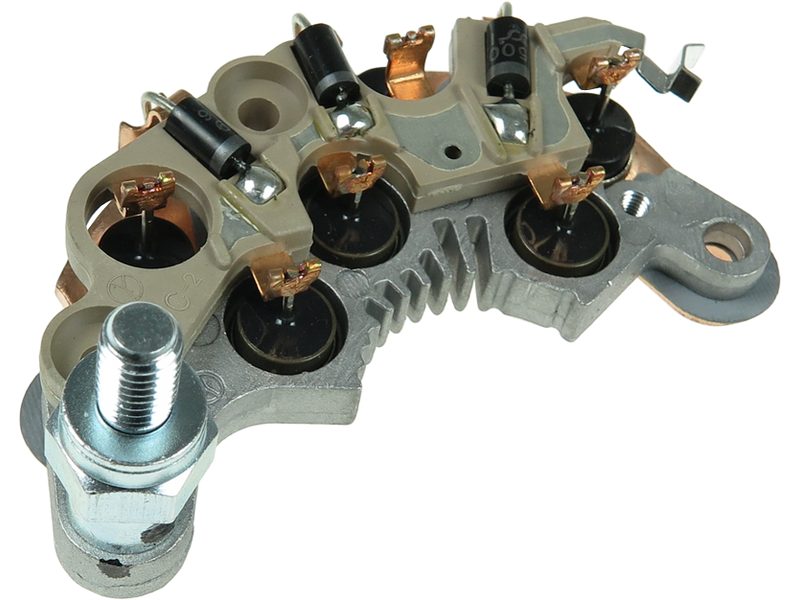 Alternator rectifier bridge