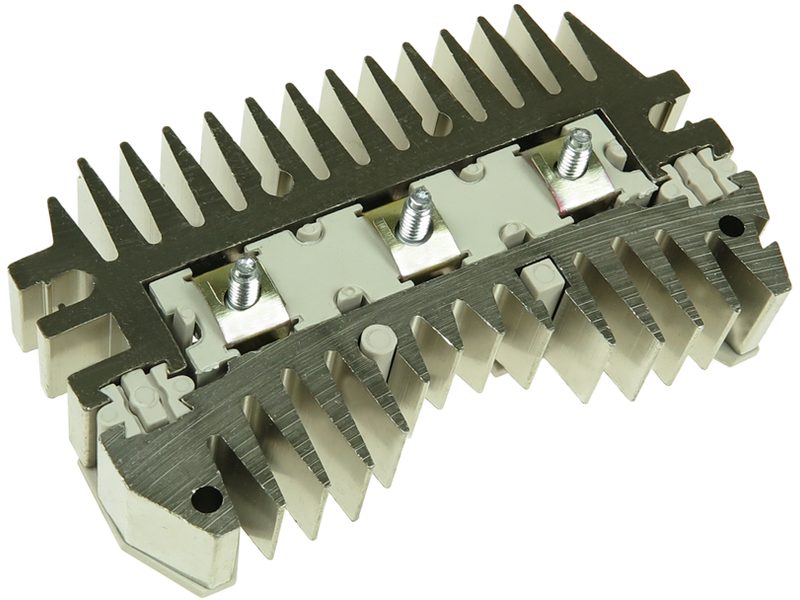 Alternator rectifier bridge