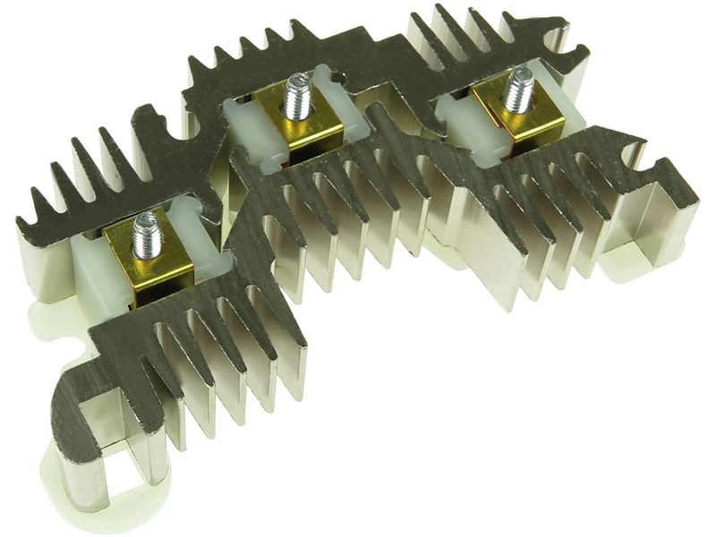 Alternator rectifier bridge