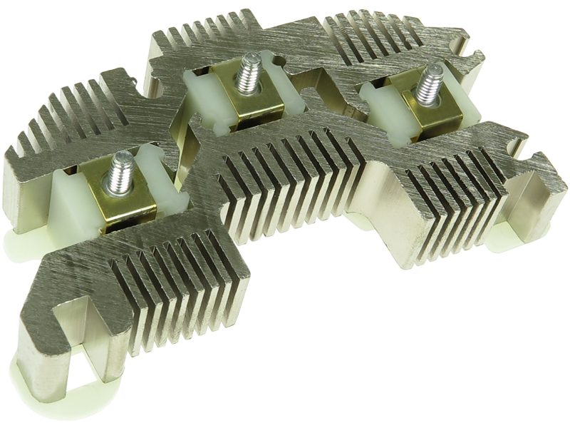 Alternator rectifier bridge