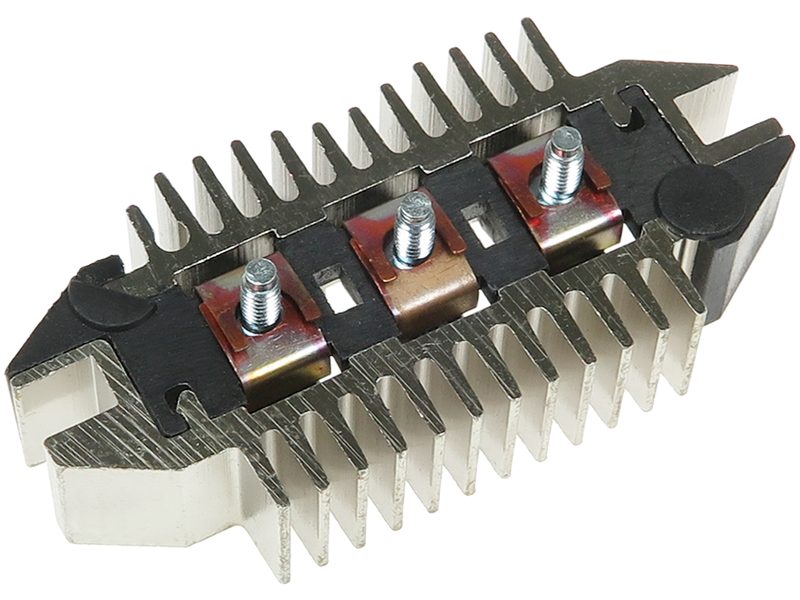 Alternator rectifier bridge
