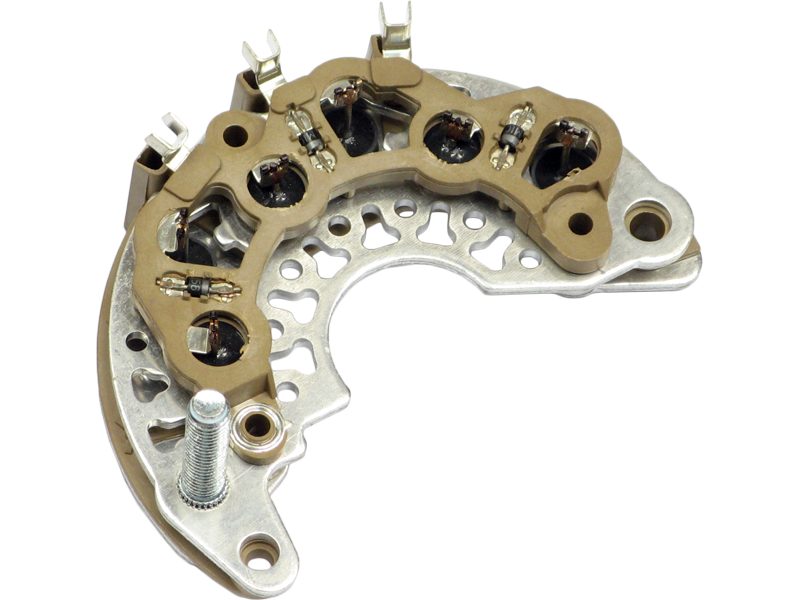 Alternator rectifier bridge