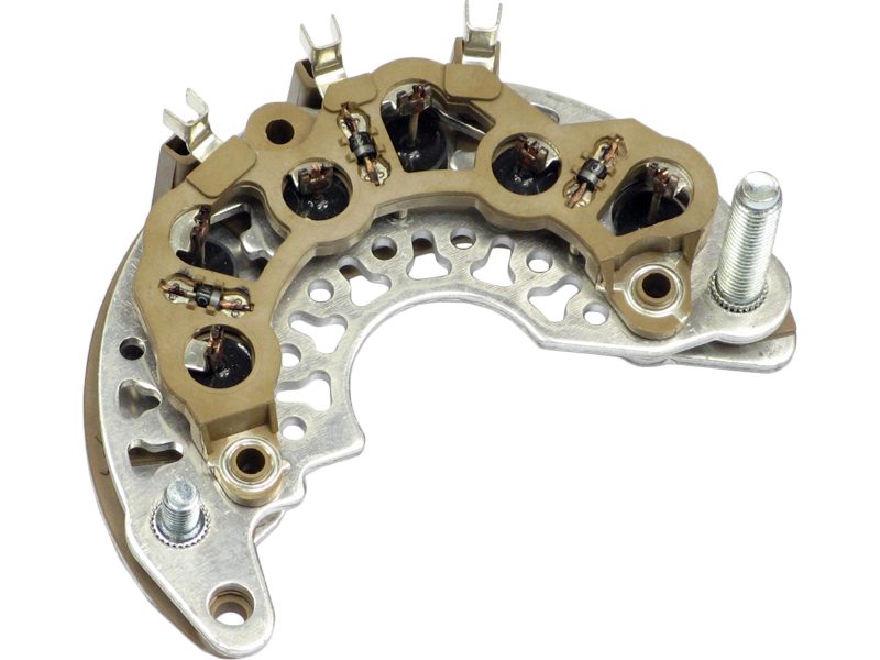 Alternator rectifier bridge