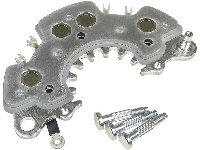 Alternator rectifier bridge