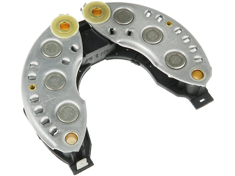 Alternator rectifier bridge