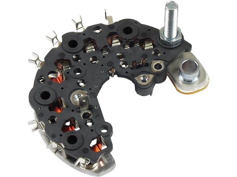 Alternator rectifier bridge
