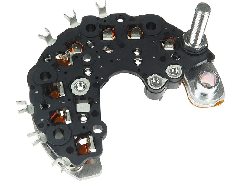 Alternator rectifier bridge