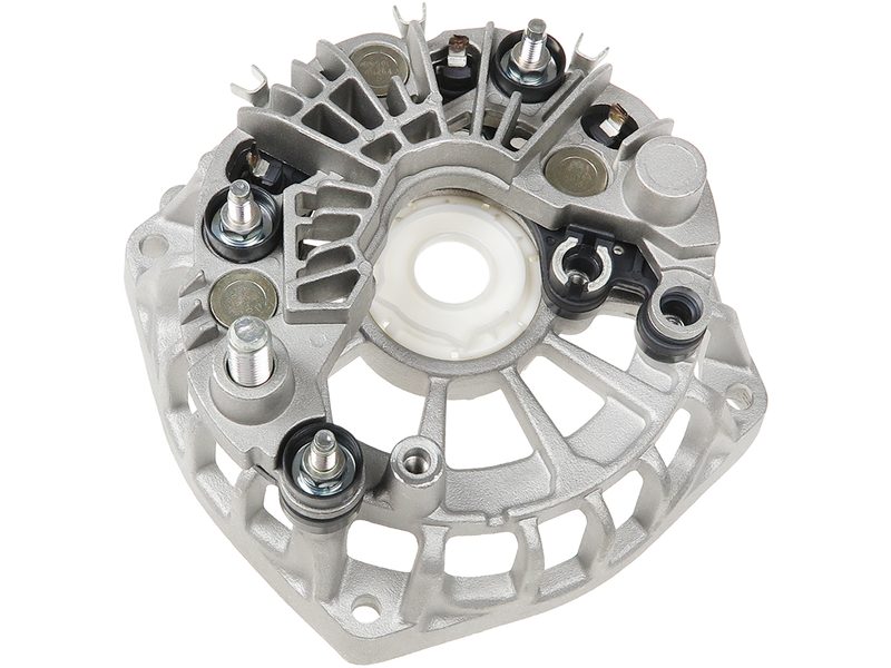 Alternator diode-side bracket
