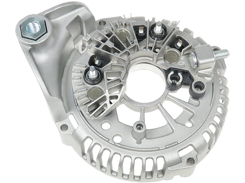 Alternator diode-side bracket