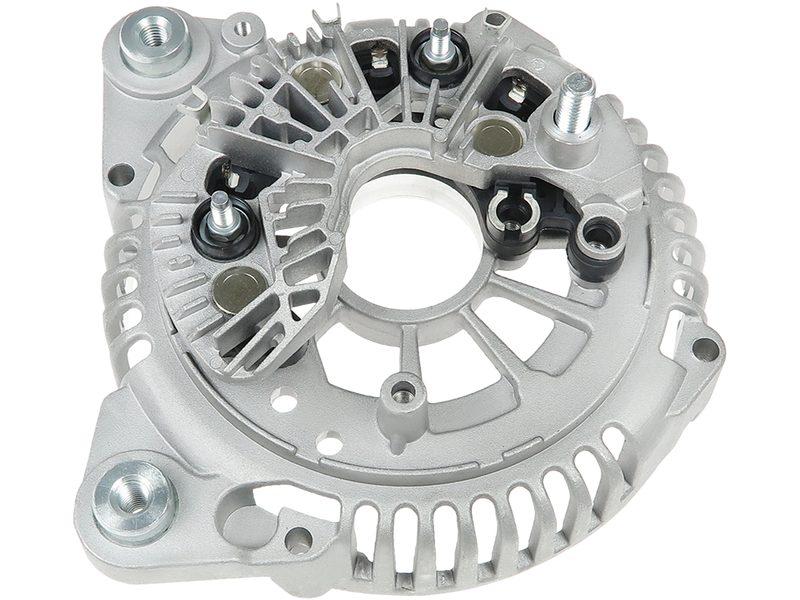 Alternator diode-side bracket